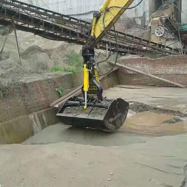 Excavator grab