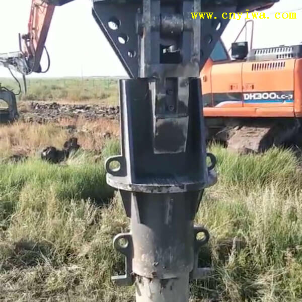 Excavator Mounted Hydraulic Vibro Hammer/Vibratory Sheet Pile Driver