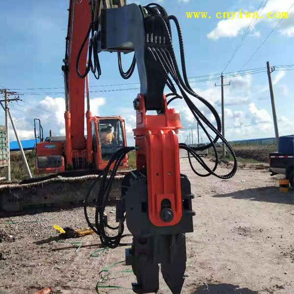 Excavator Mounted Hydraulic Vibro Hammer/Vibratory Sheet Pile Driver