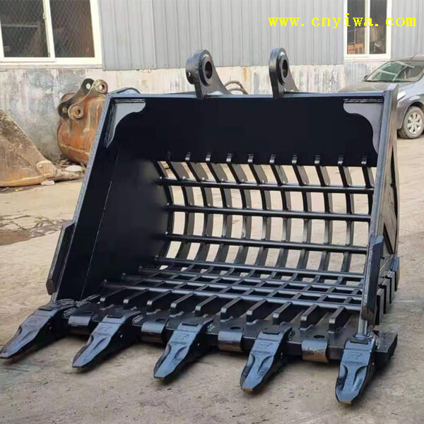 Excavator screen bucket/screen bucket