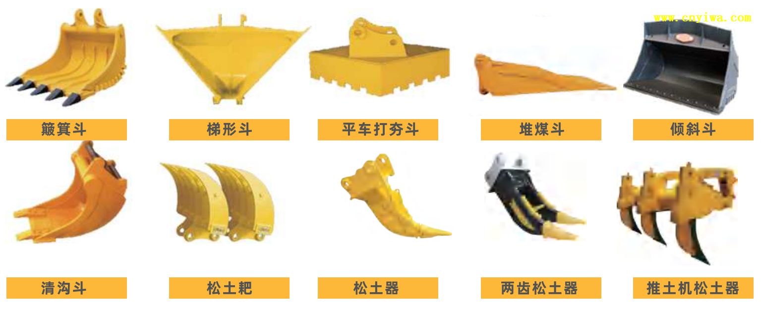 excavator bucket all