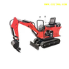 Cheap 7.6kw Excavator Digger Mini Excavator Small Digger 0.8 Ton Kubota Engine Mini Loader Machine