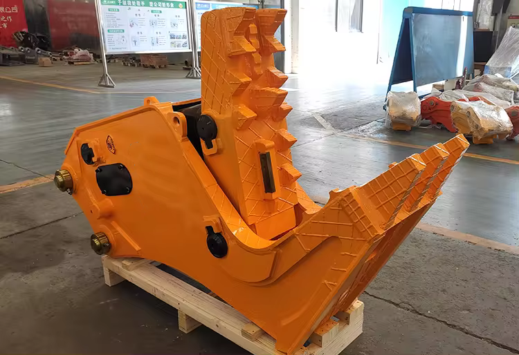 excavator crusher12
