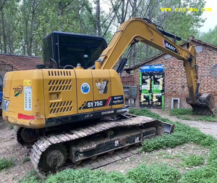 Used Excavator 2019 SANY Excavator 75C 7ton Used Excavator SANY SY60C / 95C Crawler Excavator For Sale