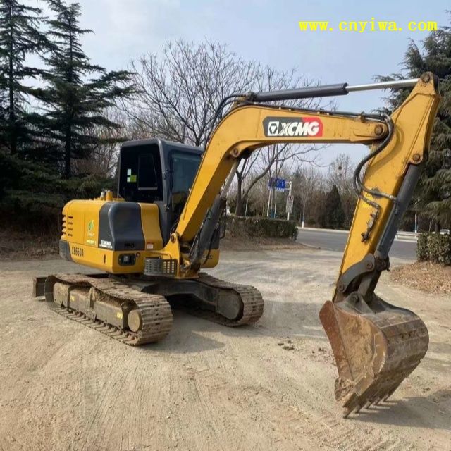 6.5 Ton Excavator Digger Small Used Excavator Xcmg 2022 XE65DA Used Excavator For Sale