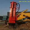 Excavator loader foundation compactor rammer